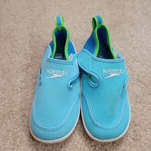 Free If Bundled! Speedo Kids Water Shoes - Aqua and Lime